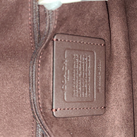 Coach Croc Embossed Brynn Crossbody Navy Style C5631 - Picture 14 of 15